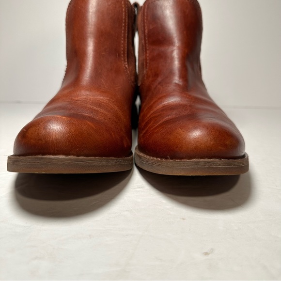 Timberland Brown Leather Earthkeepers Savin Hill Chelsea Ankle Boot Women’s 9.5 - Picture 10 of 11